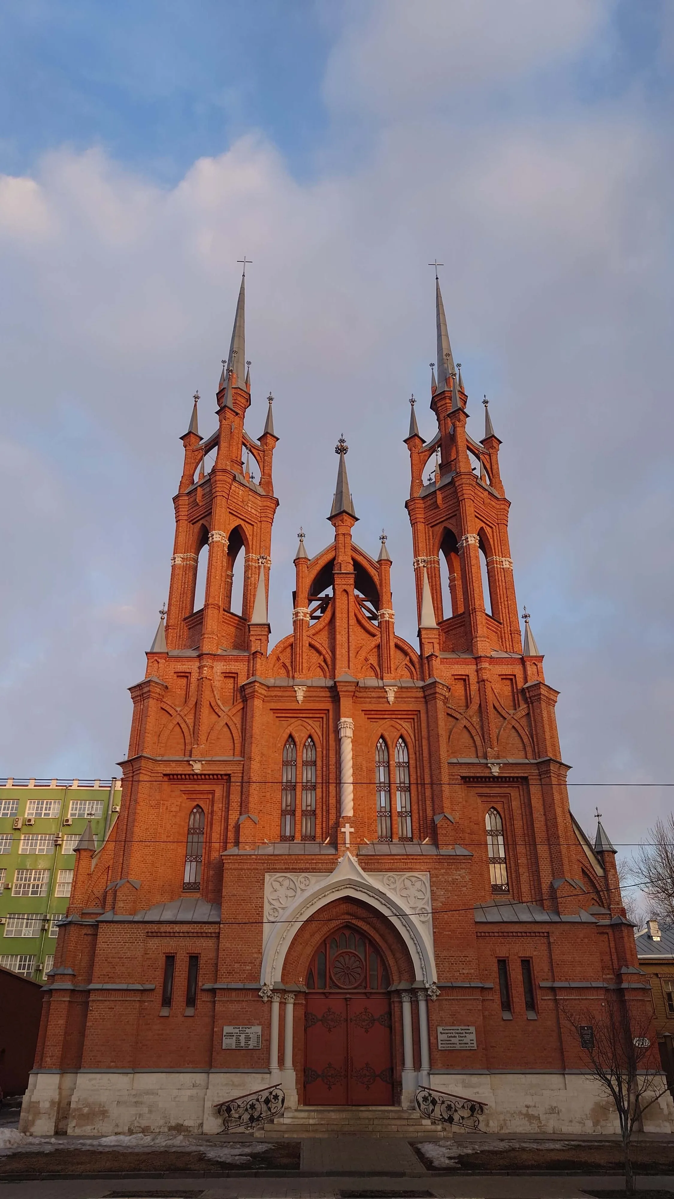 Католический храм, находящийся в Самаре